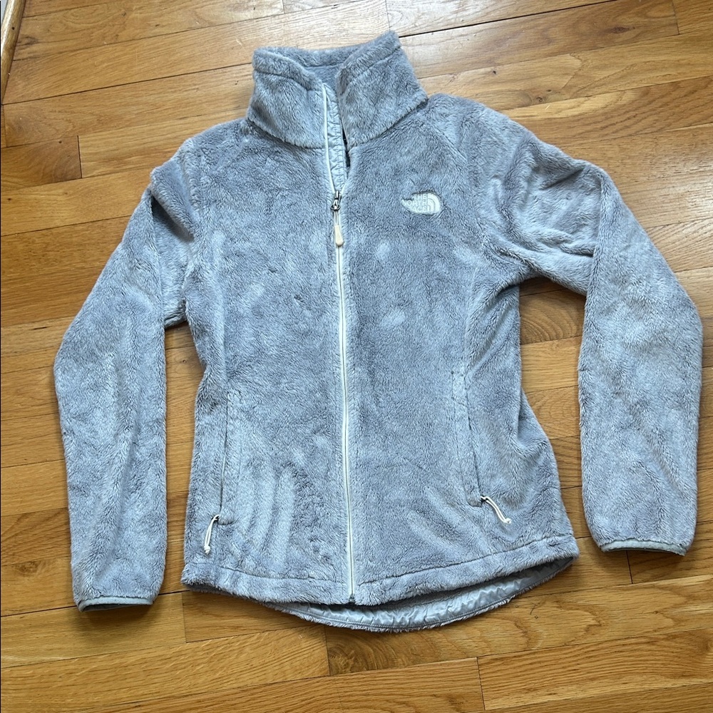 The North Face Light Gray Fleece Jacket